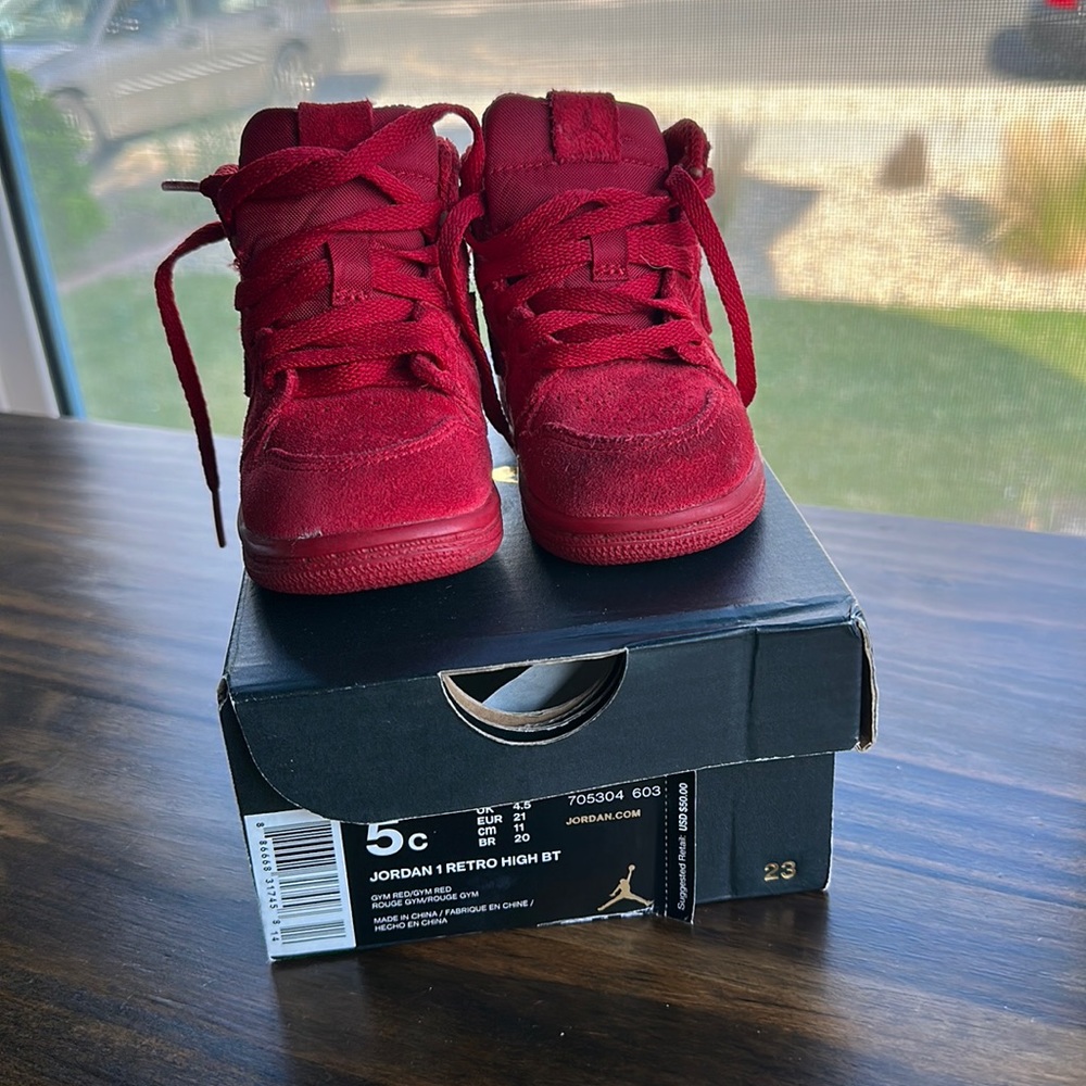 Jordan 1 Retro High BT Gym Red